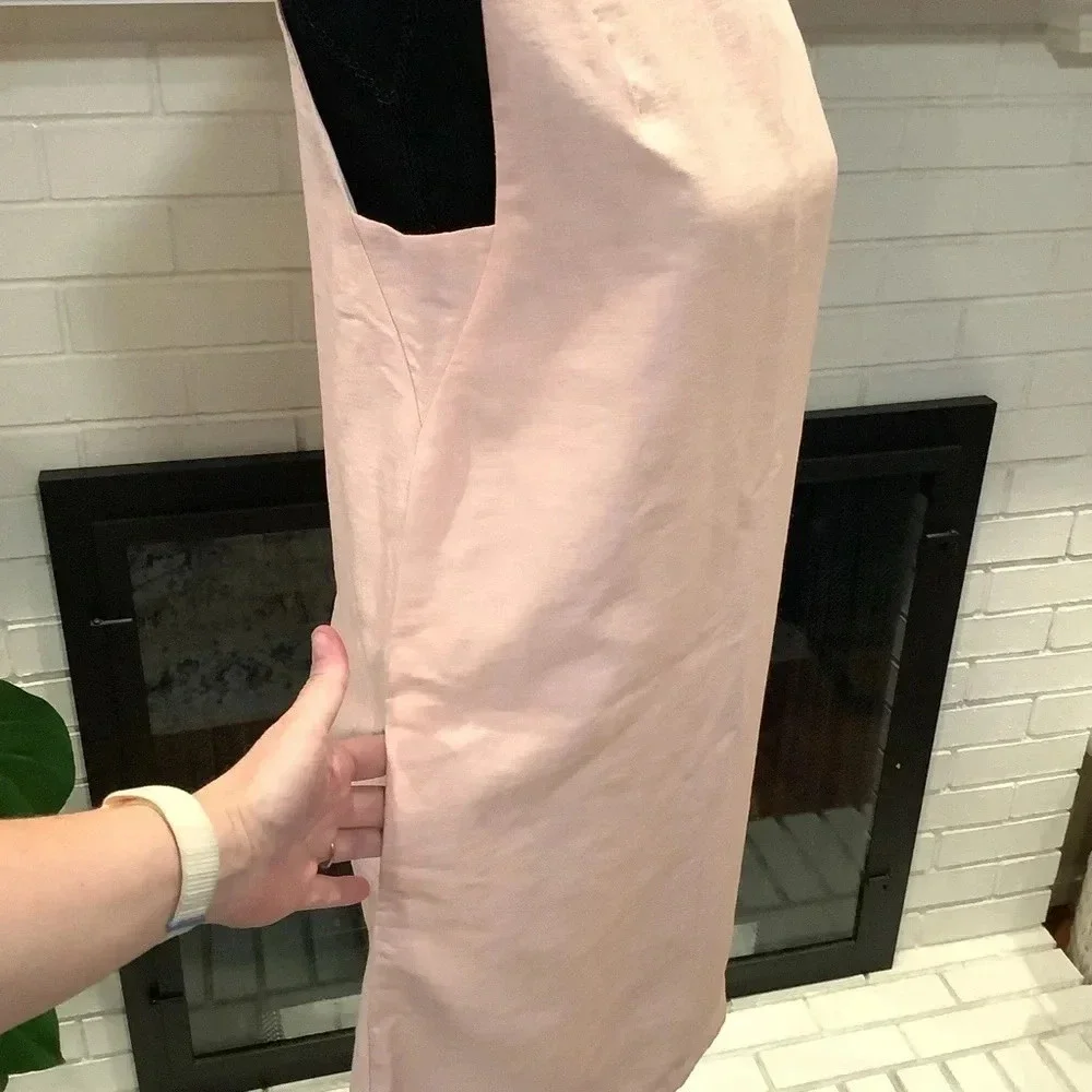 #5 Gorgeous HYPR Pink Shimmer Slip Dress Size Medium